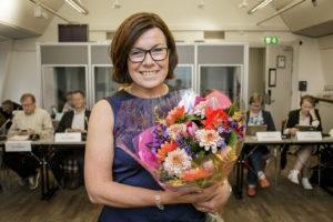 18-08-2016. STOCKHOLM. Britt Lundberg vald som ny gruppordförande för Mittengruppen i Nordiska Rådet. FOTO: GUSTAV MÅRTENSSON