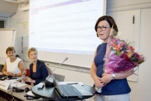 18-08-2016. STOCKHOLM. Britt Lundberg vald som ny gruppordförande för Mittengruppen i Nordiska Rådet. FOTO: GUSTAV MÅRTENSSON